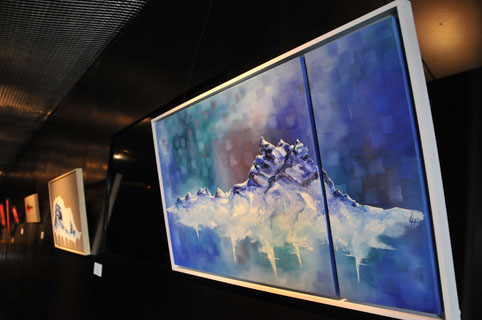 中瑞藝術家聯展作品展示