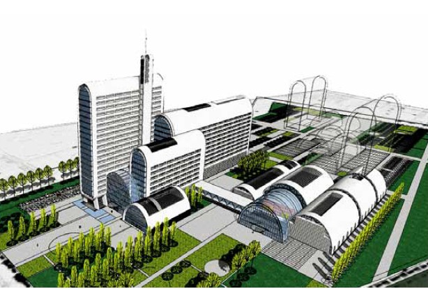 廣電建筑布局類型研究