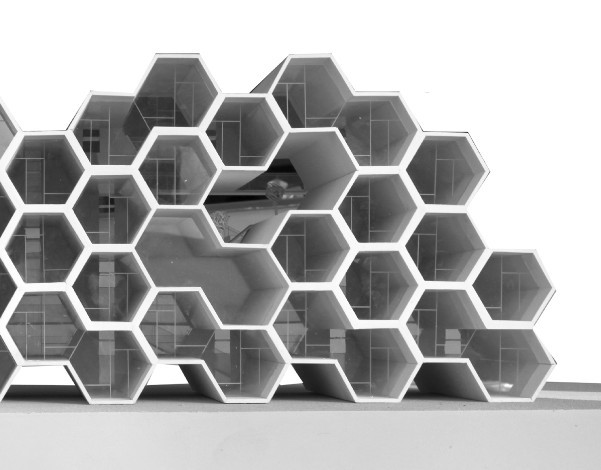 蜂巢宿舍，中國福建