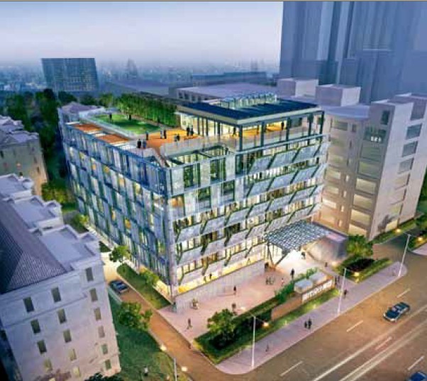 身邊的“綠色”——綠筑既有申都樓