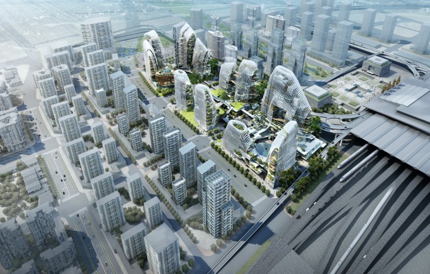 BIM在商業地產項目中的實踐——以南京證大大拇指項目為例